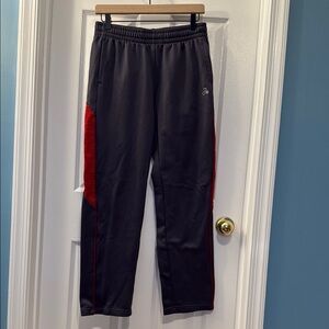 Men's Gray and Red Jogger Pants